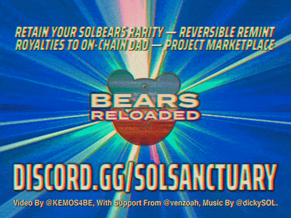 Bears Reloaded Advert